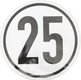 Autocollant 25 km/H