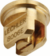 Buse à jet plat ES 80° 06 dorée laiton Lechler