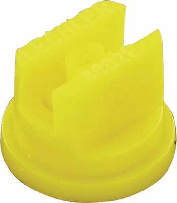 Pièces agricoles - Pièce Pulvérisateur - Buse de bordure IS 80° 02 jaune plastique Lechler