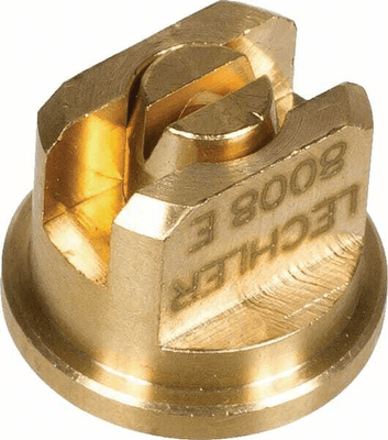 Pièces agricoles - Pièce Pulvérisateur - Buse à jet plat ES 80° 08 dorée laiton Lechler