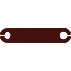Pièces agricoles - Pièce divers - PLAT POUR BRIDAGE SUPPORT DENT Kverneland origine