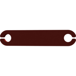 Pièces agricoles - Pièce divers - PLAT POUR BRIDAGE SUPPORT DENT Kverneland origine