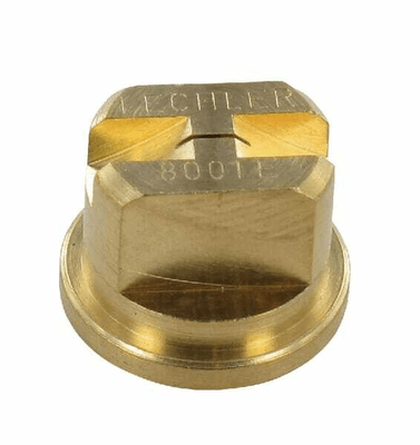 Pièces agricoles - Pièce Pulvérisateur - Buse à jet plat ES 80° 01 dorée laiton Lechler