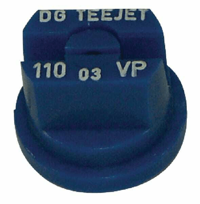 Pièces agricoles - Pièce Pulvérisateur - Buse à jet plat DG 110° 03 bleu plastique TeeJet