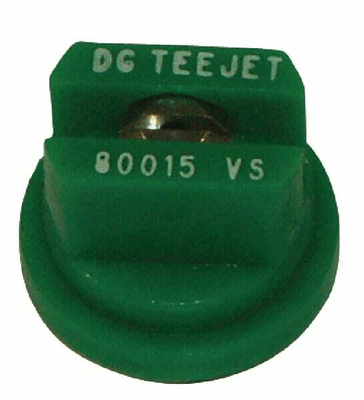 Pièces agricoles - Pièce Pulvérisateur - Buse à jet plat DG 110° 015 vert acier inoxydable TeeJet