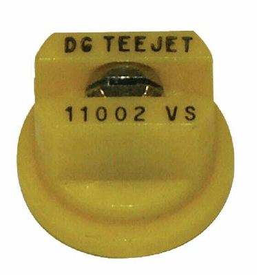 Pièces agricoles - Pièce Pulvérisateur - Buse à jet plat DG 110° 02 jaune acier inoxydable TeeJet