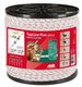 Corde 6,0 mm 400 m blanc/rouge
