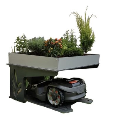 Pièces agricoles - Jardin et forêt pièce adaptable - Abri pour robots "Robot protège la vie"