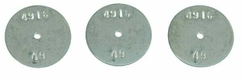 Plaque de dosage 49 inox
