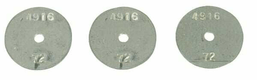 Plaque de dosage 72 inox