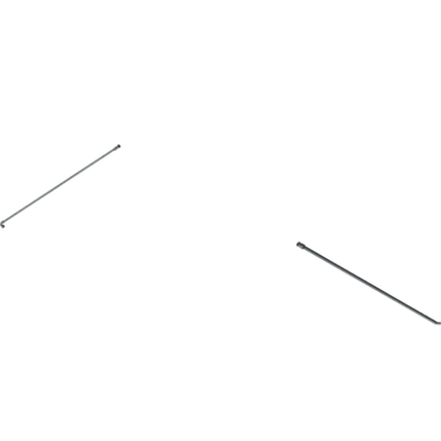 Pièces agricoles - Pièce divers - Tuyau 1/4" 2SC 1300mm 10DFOL-1/4" BSP90 Kverneland origine
