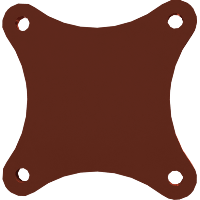 Pièces agricoles - Pièce divers - Support Clodboard 10 dents Kverneland origine