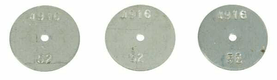 Plaque de dosage 52 inox