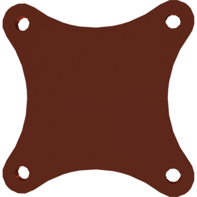 Pièces agricoles - Pièce divers - SUPPORT CLODBOARD 7 DENTS Kverneland origine