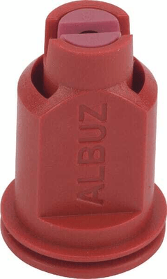Pièces agricoles - Pièce Pulvérisateur - Buse à injection d'air CVI 80° 04 rouge céramique Albuz