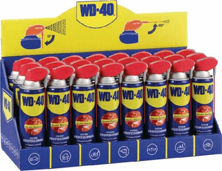 Chimie - Chimie divers - Présentoir WD40 multifonction 500ml (x 24pcs)