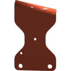 Pièces agricoles - Pièce divers - TOLE DE FIXATION Kverneland origine