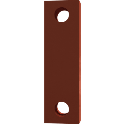 Pièces agricoles - Pièce divers - PLAT FIXATION 2 TROUS TUBE 90 Kverneland origine