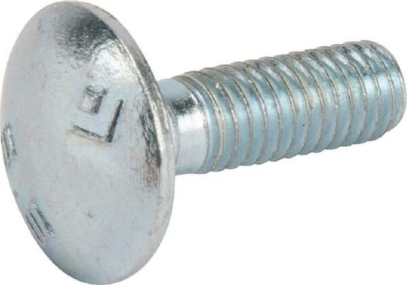 Pièces agricoles - Machines - Boulon DIN 603 M6x20
