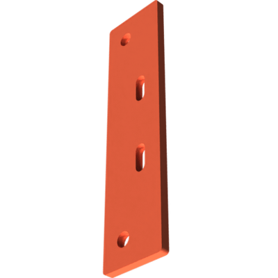 Pièces agricoles - Pièce divers - PLAT DE FIXATION POUR BOITIER ELECTRIQUE Kverneland origine