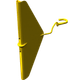 Pièce de recouvrement pour dent cpl. 565 Kverneland origine