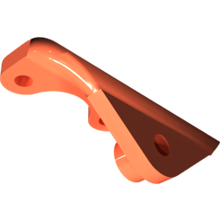 Pièces agricoles - Pièce divers - Support de chaîne de sécurité Kverneland origine