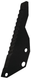 Lame de rotor, 377 x 128 x 5, convient pour Pöttinger