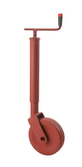 Pièces agricoles - Pièce divers - Béquille poignée horizontale roue acier Ø70x930mm