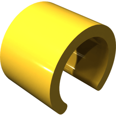 Pièces agricoles - Pièce divers - REPERE JAUNE TUYAU HYDRAULIQUE 16,5 - 24 Kverneland origine