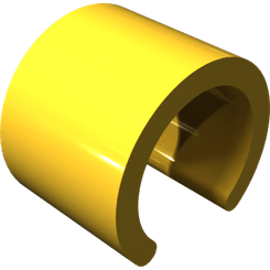 Pièces agricoles - Pièce divers - REPERE JAUNE TUYAU HYDRAULIQUE 16,5 - 24 Kverneland origine
