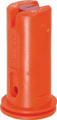 Pièces agricoles - Pièce Pulvérisateur - Buse de bordure à injection d'air AVI OC 80° 01 orange céramique Albuz ZNT