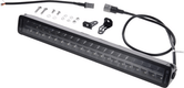 Barre lumineuse de travail LED, 200W, 16800lm, rectangulaire, 12/24V, blanc/orange, 561x70x67mm prise Deutsch, Combo, droite, 4