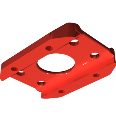 Pièces agricoles - Pièce divers - Platine pour dent quick fit Kverneland origine