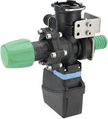 Pièces agricoles - Pièce Pulvérisateur - Vanne de commande principale électrique avec vanne de pression maximale réglable et raccord à fourche T5 150 l/m 20 bar