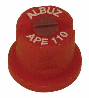 Pièces agricoles - Pièce Pulvérisateur - Buse à jet plat APE 110° 2 orange céramique Albuz