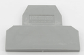 Plaque de fermeture