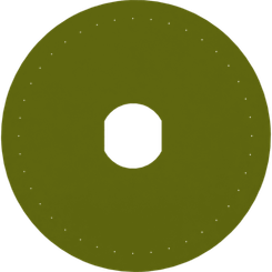 Pièces agricoles - Pièce divers - Disque distri 40 trous 1mm choux tomate Kverneland origine