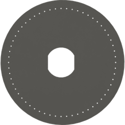 Pièces agricoles - Pièce divers - Disque distribution 60 trous 2mm oignon Kverneland origine