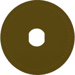 Pièces agricoles - Pièce divers - Disque distribution 60 trous 0.8mm pavot Kverneland origine