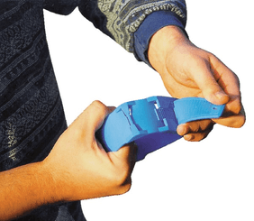 Pièces agricoles - Cloture,Jardin & Sylviculture - Bracelet plastique bleu