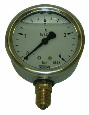 Pièces agricoles - Pièce Pulvérisateur - Manomètre 63 mm 1/4" 0-4 bar