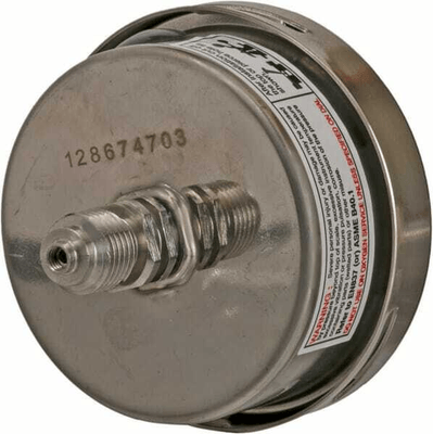 Pièces agricoles - Pièce Pulvérisateur - Manomètre Ø63 mm 0-5-20-25 1/4" BSP raccord arrière