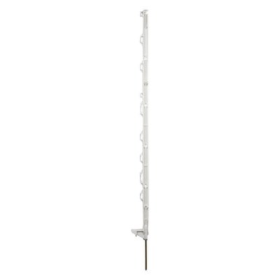 Pièces agricoles - Cloture,Jardin & Sylviculture - Piquet de clôture, polypropylène, Eco 90 cm blanc SS (10x)