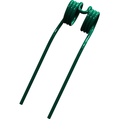 Pièces agricoles - Pièce divers - dent elastique 10 vert RAL6016 Kverneland origine