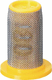 Filtre à buse 80 mesh en acier inoxydable jaune TeeJet