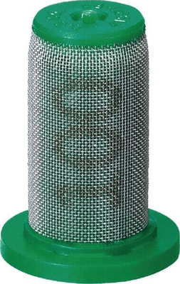 Pièces agricoles - Pièce Pulvérisateur - Filtre à buse 100 mesh en acier inoxydable vert TeeJet
