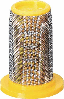 Pièces agricoles - Pièce Pulvérisateur - Filtre à buse 80 mesh en acier inoxydable jaune TeeJet