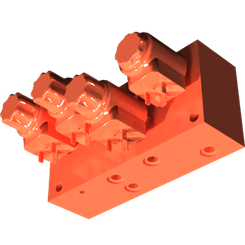 Pièces agricoles - Pièce divers - Bloc valve équipé 4x2 - 2 SV Kverneland origine