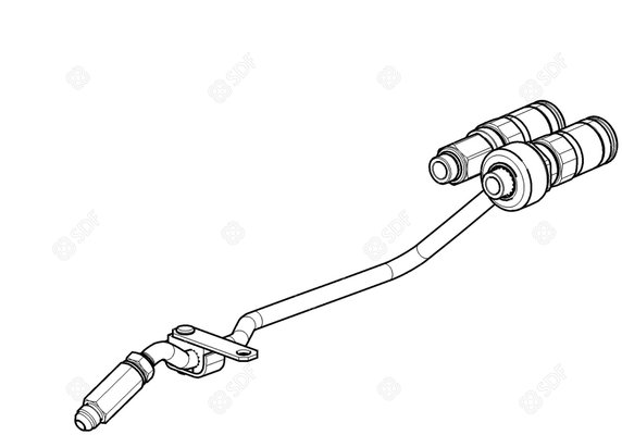 Pièces agricoles - Pièce divers - KIT FRONT LIFT COMPL-BOSCH Deutz-Fahr origine