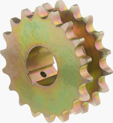 Pièces agricoles - Machines - Pignon double 3/4" x 18T